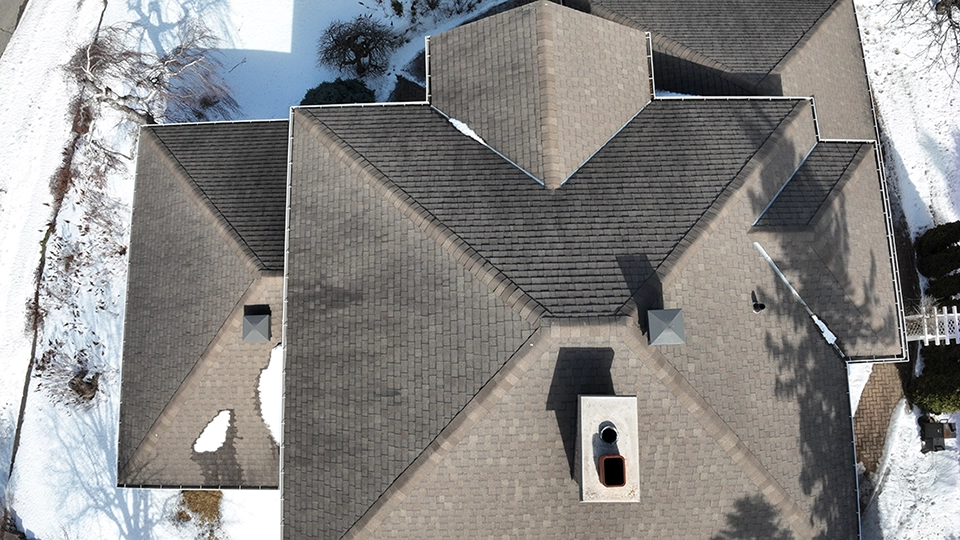 Inspection de toiture par drone à Rimouski